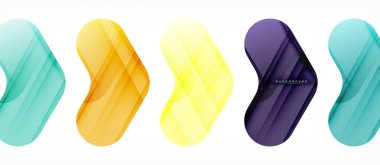 Parlak parlak oklar arka plan