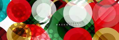 Daire kompozisyon arka plan