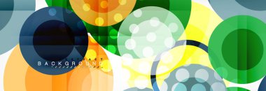 Daire kompozisyon arka plan