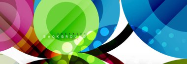 Daire kompozisyon arka plan