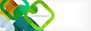 Geometrik arka plan, çok renkli şablonu için iş veya teknoloji sunu veya web broşür kapak düzeni, duvar kağıdı kare.