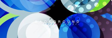 Daire kompozisyon arka plan