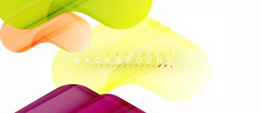 Renkli parlak oklar arka plan soyut