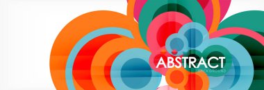 Daire kompozisyon arka plan