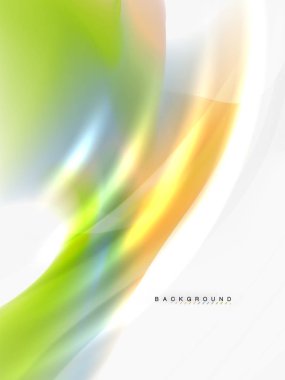 Arka plan soyut - sıvı dalga akışı renkler.