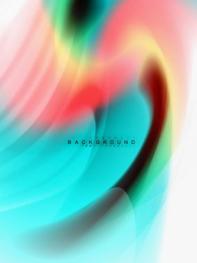 Arka plan renk akışı, sıvı tasarım