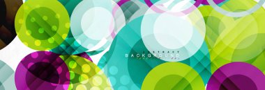 Daire kompozisyon arka plan