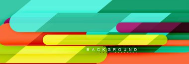 Soyut renkli çizgiler, modern geometrik arka plan tasarım