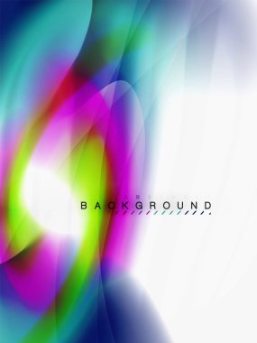 Arka plan soyut - sıvı dalga akışı renkler.