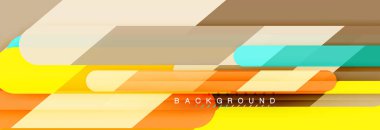 Soyut renkli çizgiler, modern geometrik arka plan tasarım