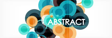 Daire kompozisyon arka plan