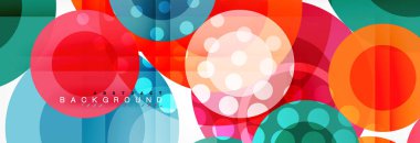 Daire kompozisyon arka plan