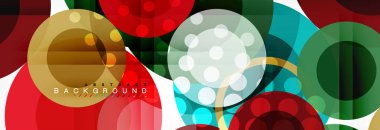 Daire kompozisyon arka plan