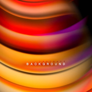 Arka plan soyut - sıvı renkli dalga