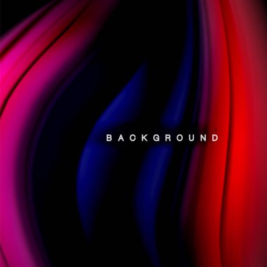 Arka plan soyut - sıvı renkli dalga