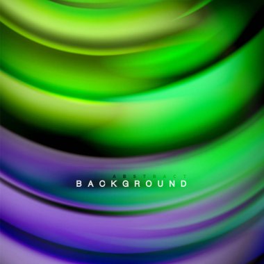 Arka plan soyut - sıvı renkli dalga