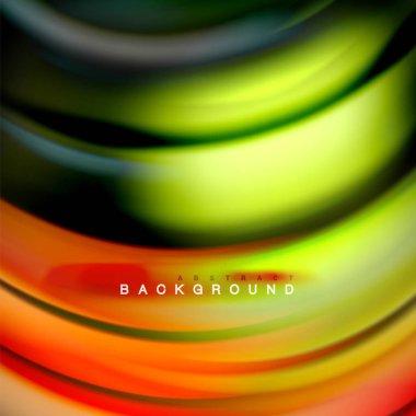 Arka plan soyut - sıvı renkli dalga