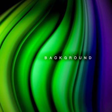 Arka plan soyut - sıvı renkli dalga