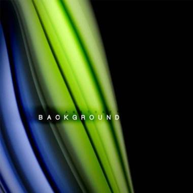 Arka plan soyut - sıvı renkli dalga