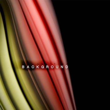 Arka plan soyut - sıvı renkli dalga