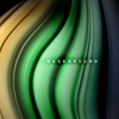 Arka plan soyut - sıvı renkli dalga