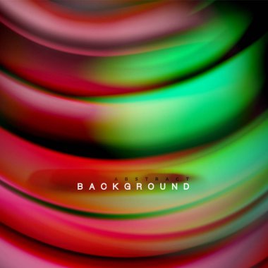 Arka plan soyut - sıvı renkli dalga