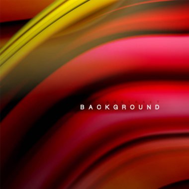 Arka plan soyut - sıvı renkli dalga