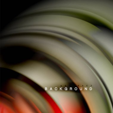 Arka plan soyut - sıvı renkli dalga