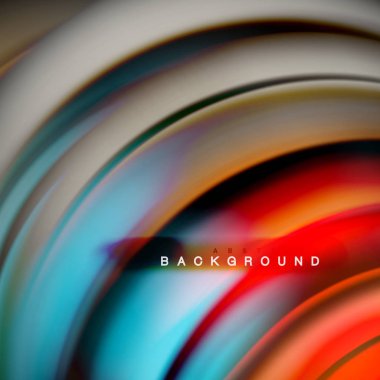 Arka plan soyut - sıvı renkli dalga