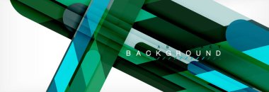 Soyut renkli çizgiler, modern geometrik arka plan tasarım