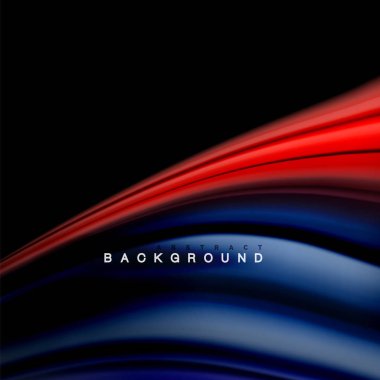 Arka plan soyut - sıvı renkli dalga