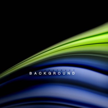 Arka plan soyut - sıvı renkli dalga