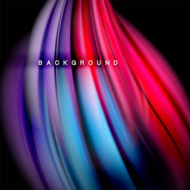 Arka plan soyut - sıvı renkli dalga