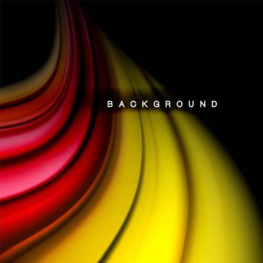 Arka plan soyut - sıvı renkli dalga