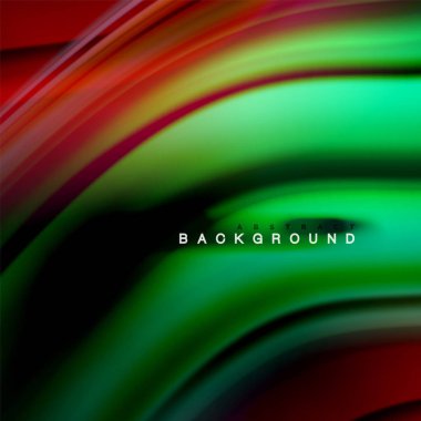 Arka plan soyut - sıvı renkli dalga