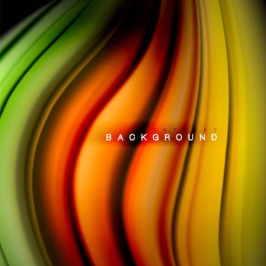 Arka plan soyut - sıvı renkli dalga