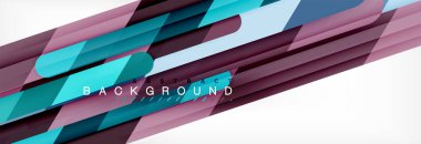 Soyut renkli çizgiler, modern geometrik arka plan tasarım