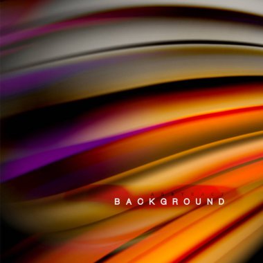 Arka plan soyut - sıvı renkli dalga