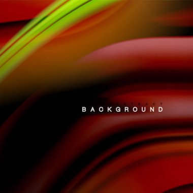 Arka plan soyut - sıvı renkli dalga