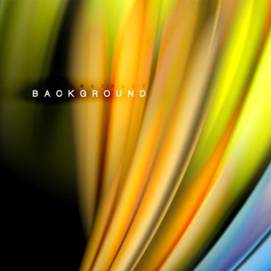 Arka plan soyut - sıvı renkli dalga