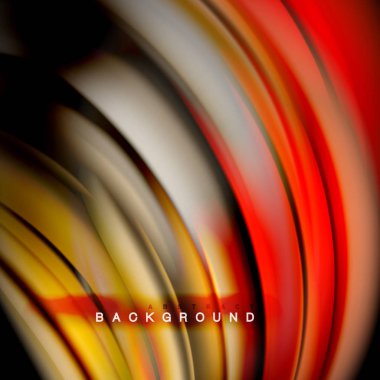 Arka plan soyut - sıvı renkli dalga