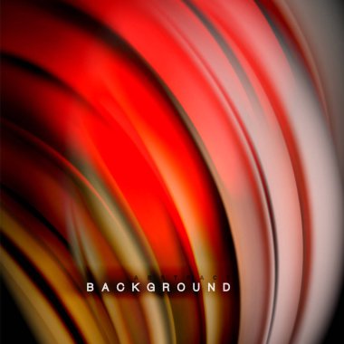 Arka plan soyut - sıvı renkli dalga