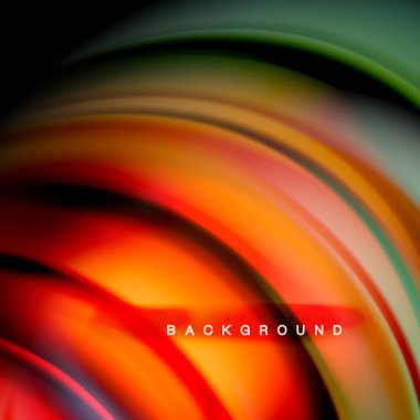 Arka plan soyut - sıvı renkli dalga