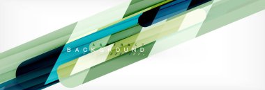 Düz çizgiler soyut vektör arkaplanı