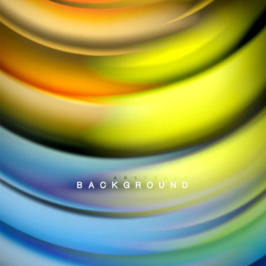 Arka plan soyut - sıvı renkli dalga