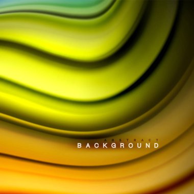 Arka plan soyut - sıvı renkli dalga