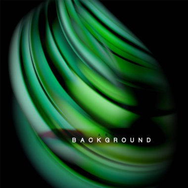 Arka plan soyut - sıvı renkli dalga