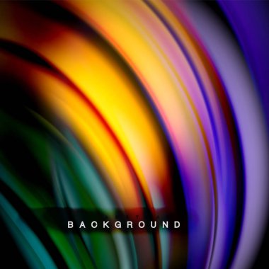 Arka plan soyut - sıvı renkli dalga