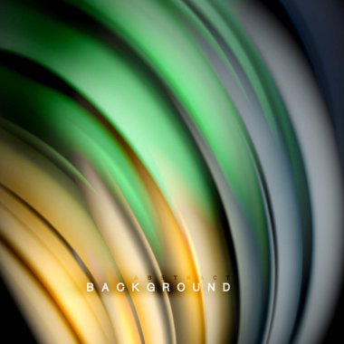 Arka plan soyut - sıvı renkli dalga