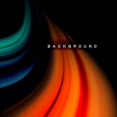 Arka plan soyut - sıvı renkli dalga